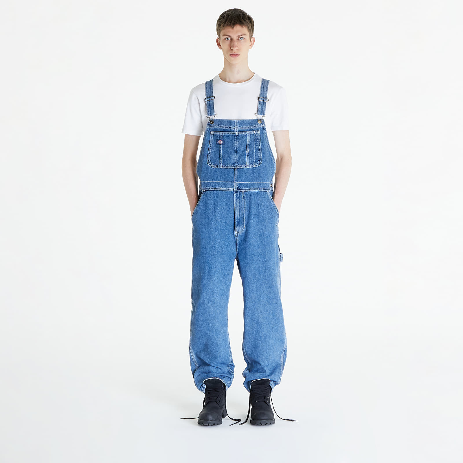 Džínsy Dickies Classic Denim Bib Classic Blue S