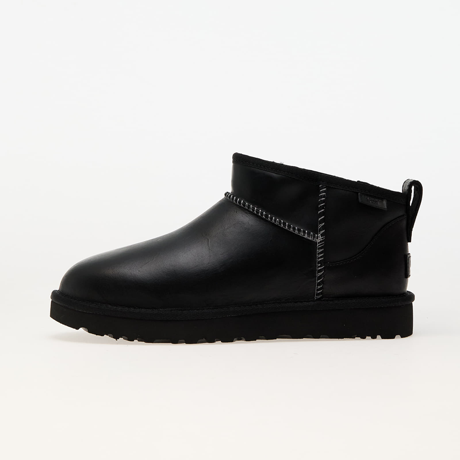 Tenisky UGG W Classic Ultra Mini Lthr Regen Black EUR 37