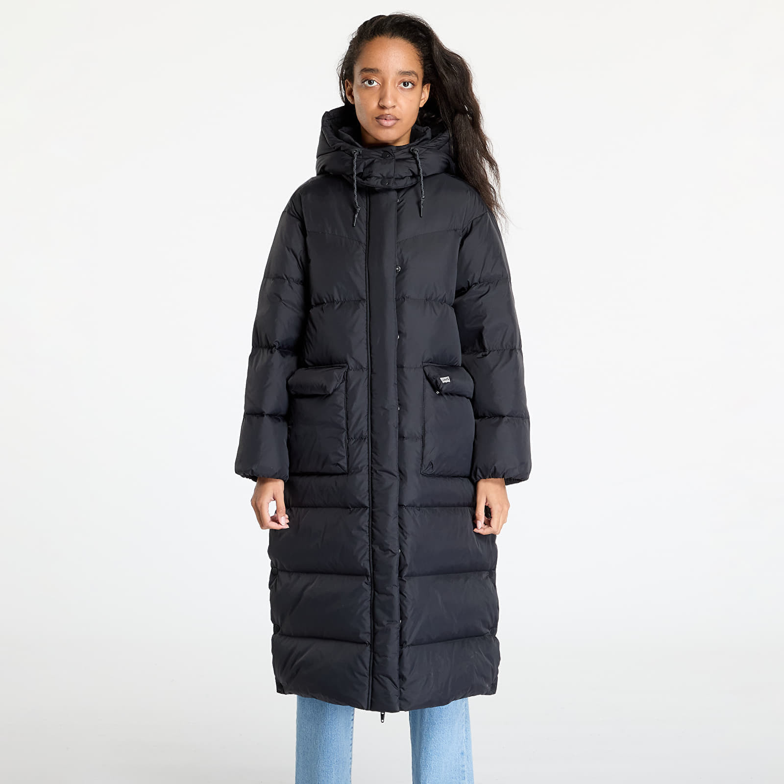 Bunda Levi's® Western Long Bubble Puffer Black M