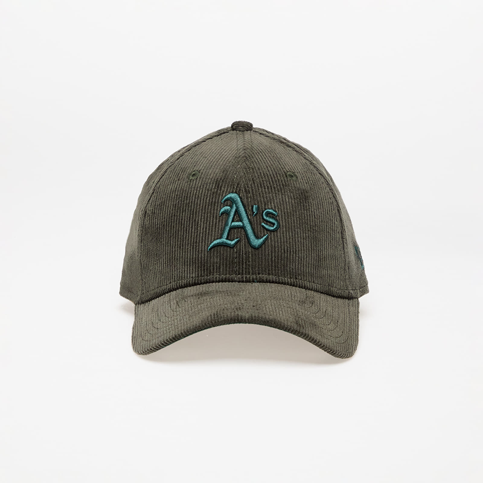 Šiltovka New Era Oakland Athletics MLB Cord 9FORTY Adjustable Cap Dark Green Universal