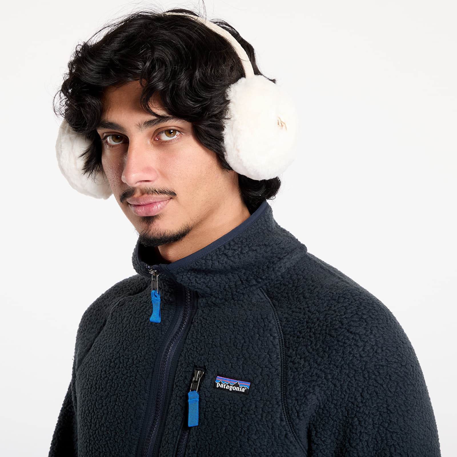 New Era Earmuffs Faux Fur Stone/ Stone Universal