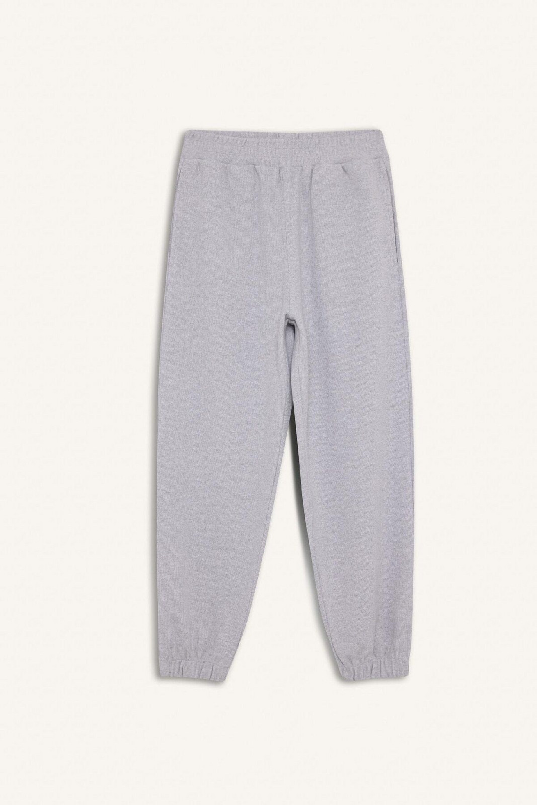 DEFACTO Coool Elastic Waist Leg Basic Plain Jogger Sweatpants
