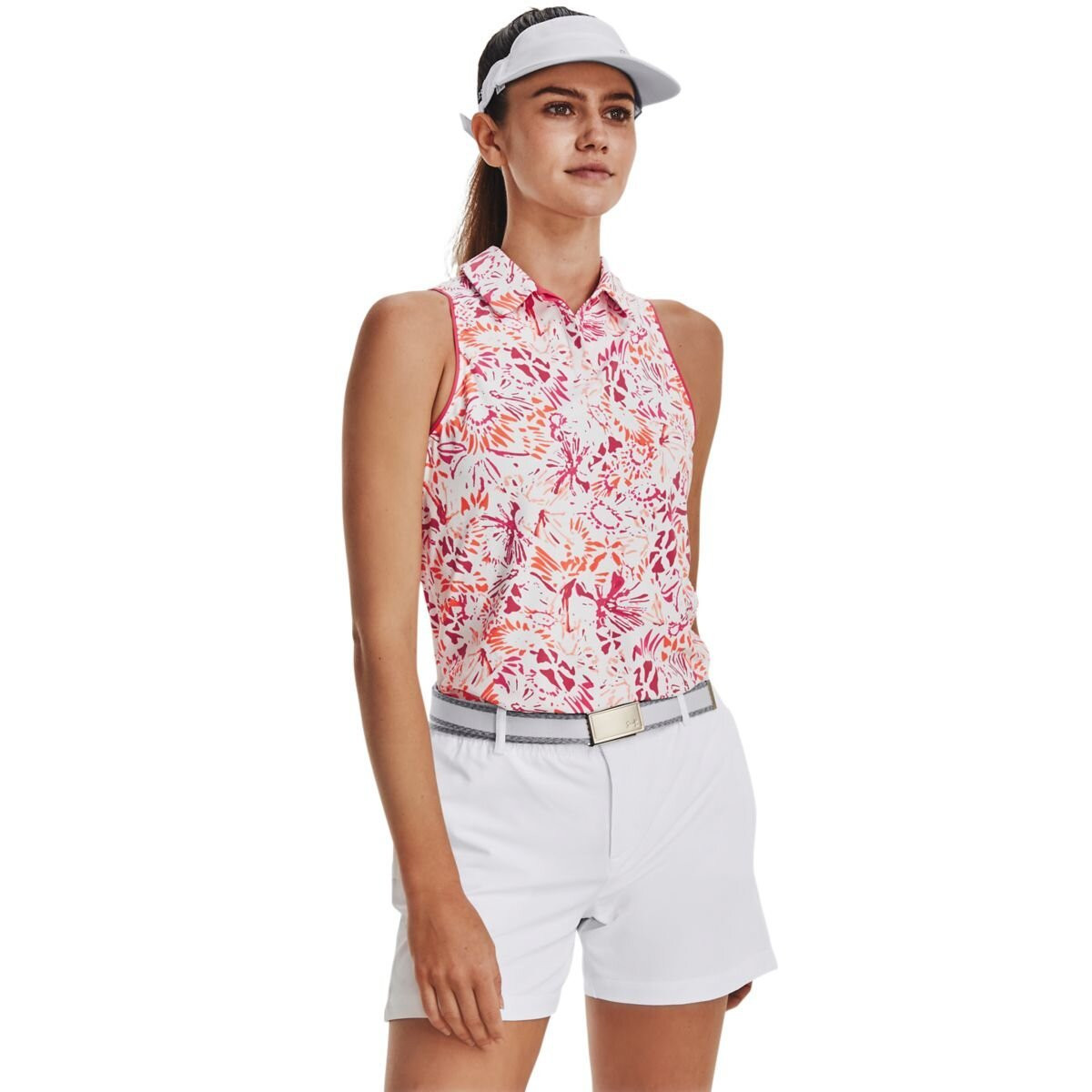 Women's sleeveless polo shirt Under Armour Iso-Chill Polo SL
