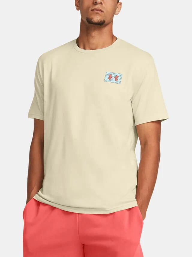 Men's T-shirt Under Amour Color Block Logo LC