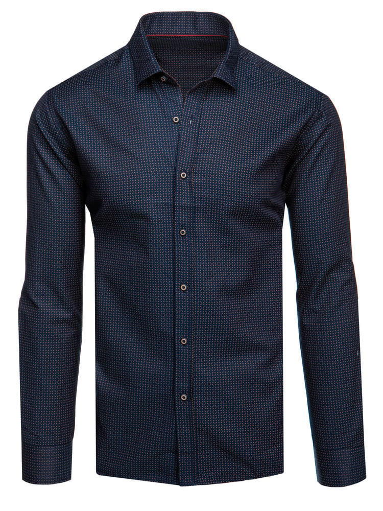 Koszula męska granatowa Dstreet