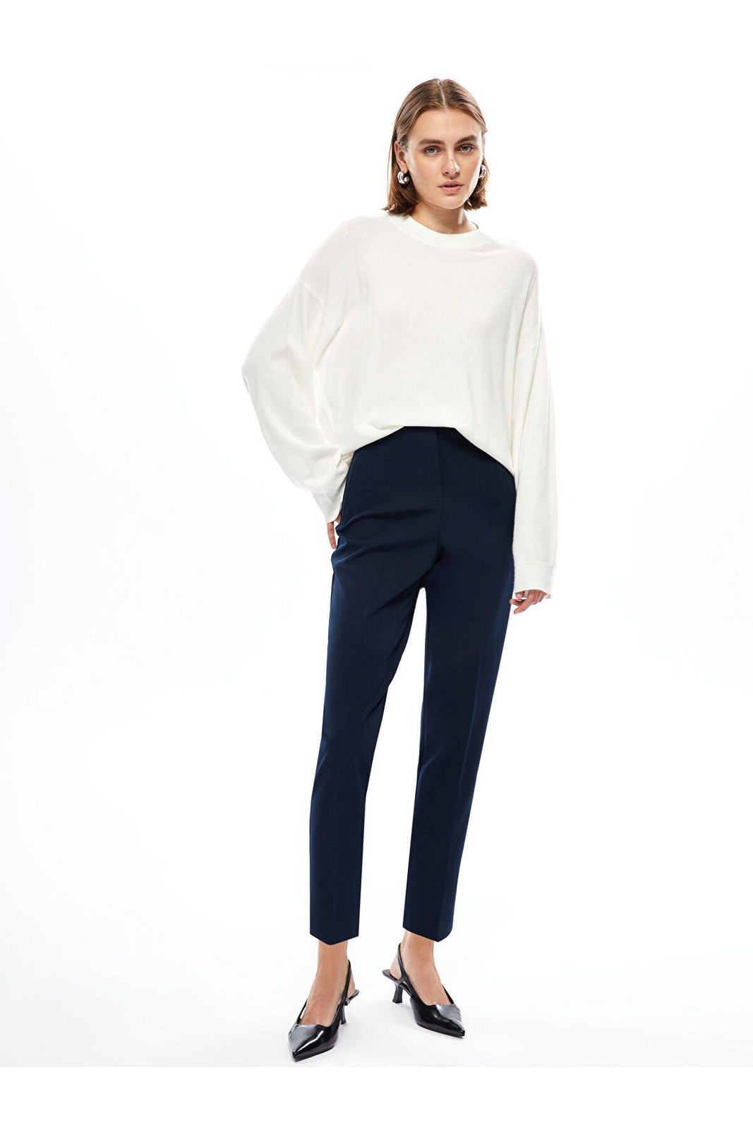 LC Waikiki Lcw Standard Fit Women's Cigarette Pants