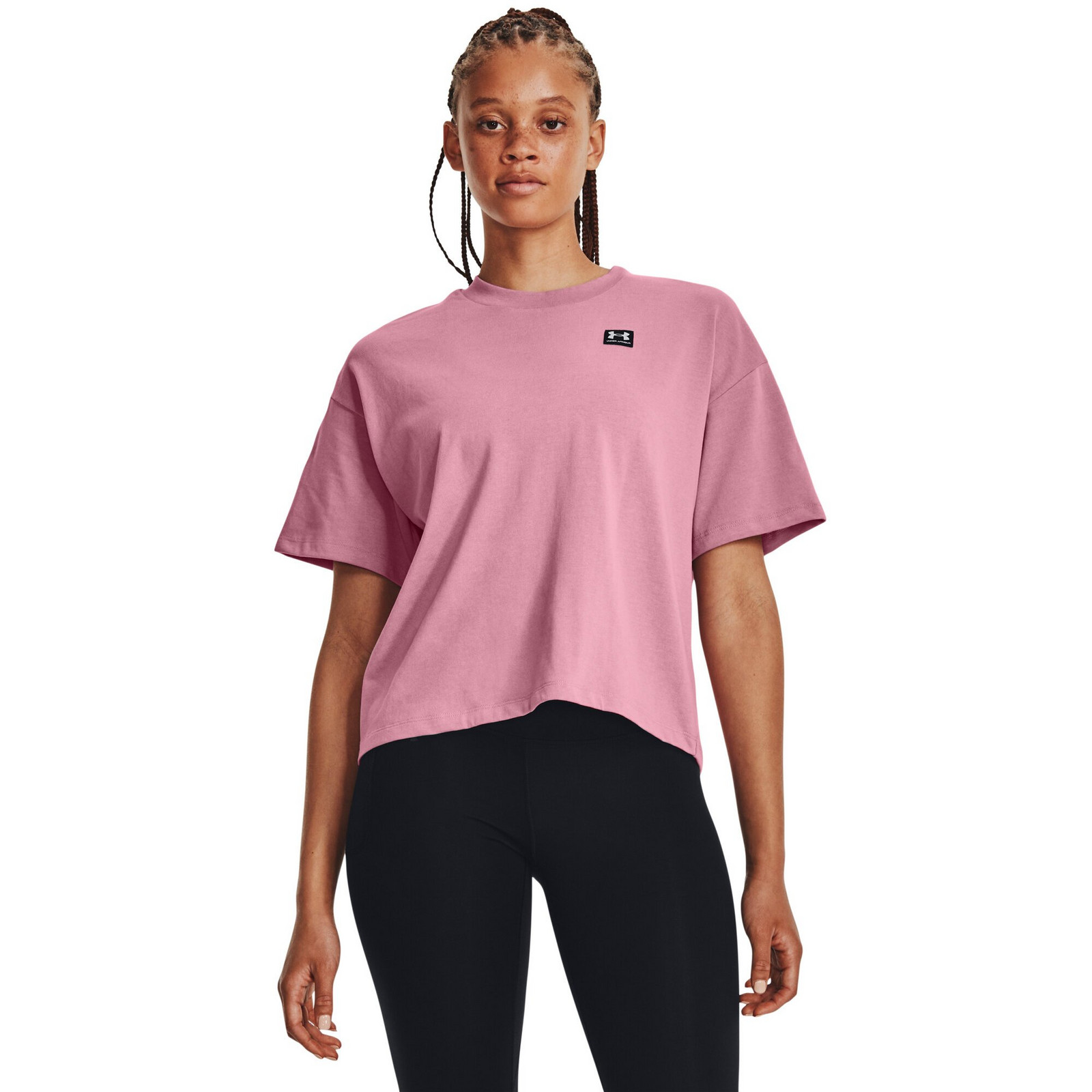 Women's T-shirt Under Armour W Logo LC Oversized HW SS