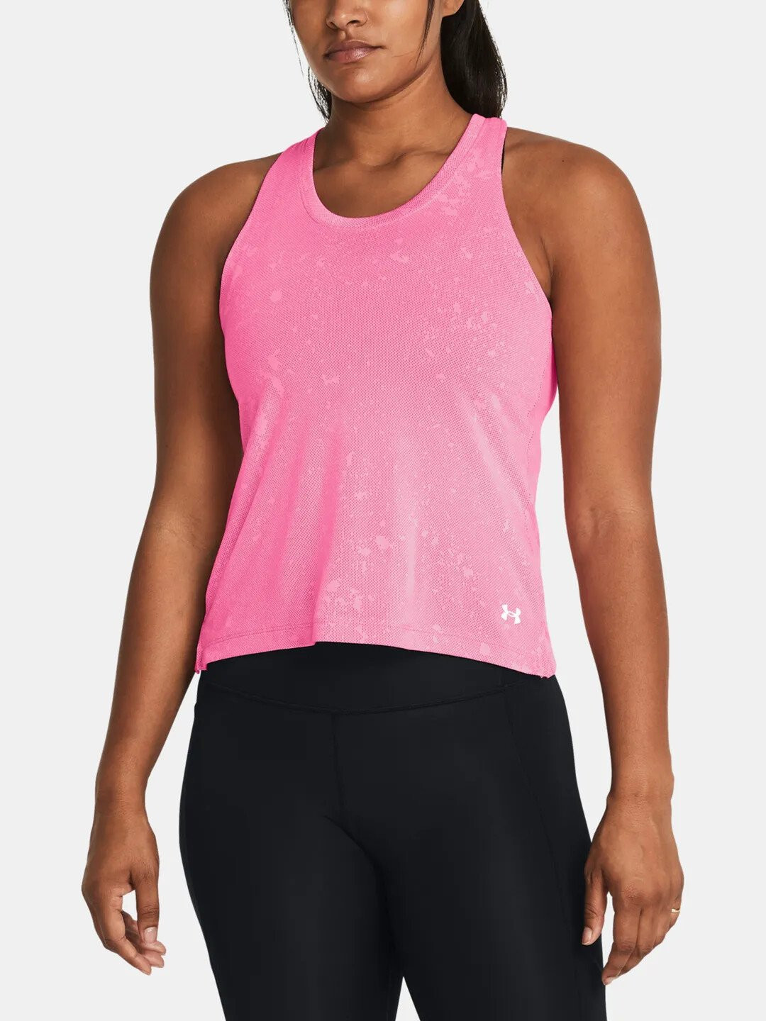 Women's tank top Under Armour Launch Splatter Singlet