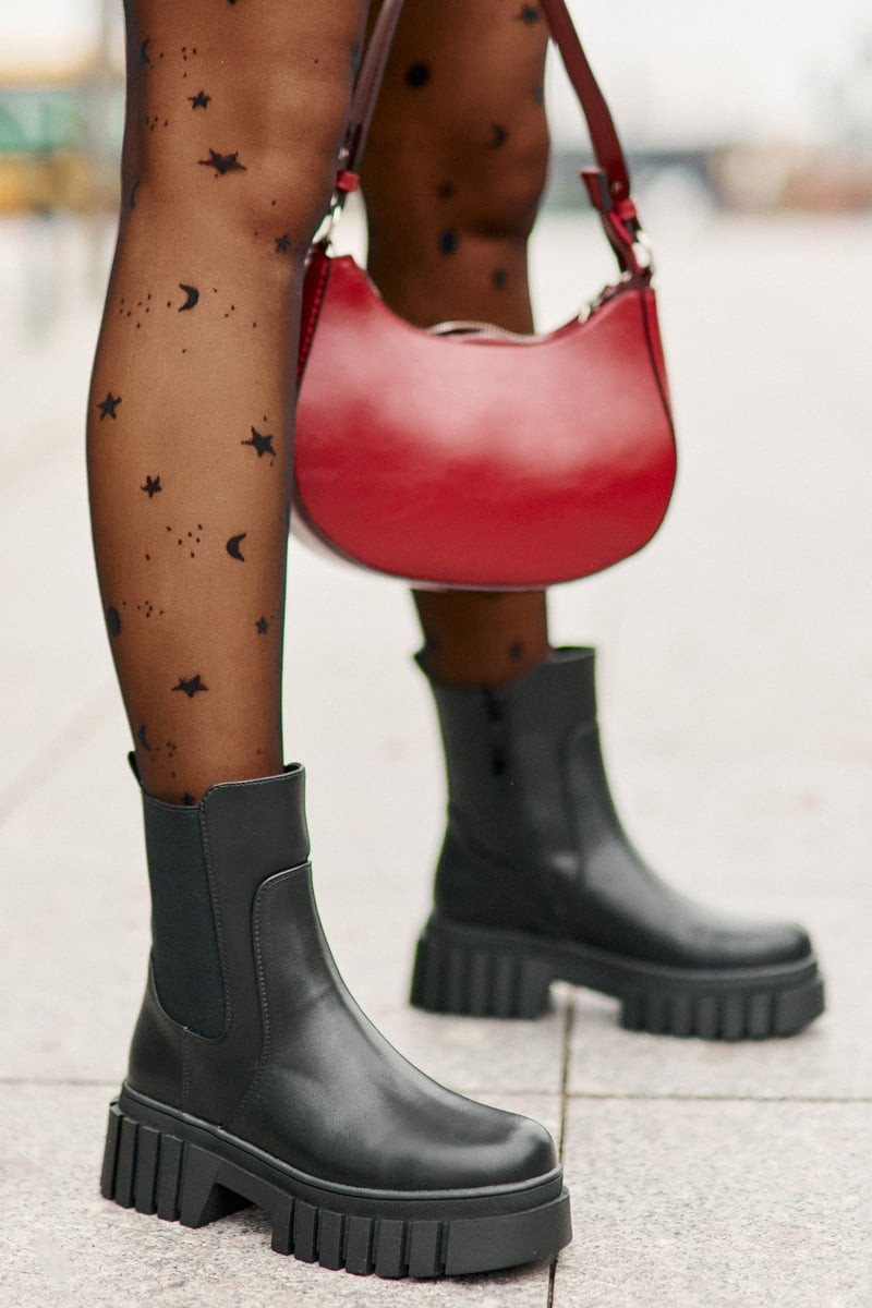 Chelsea ankle boots insulated with zip S.Barski Black