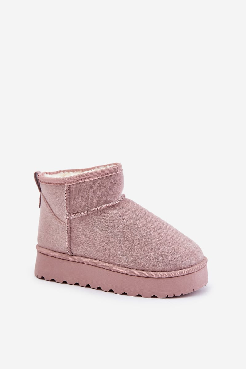 Children's Snow Boots Ankle Boots Insulated Pink Nallita