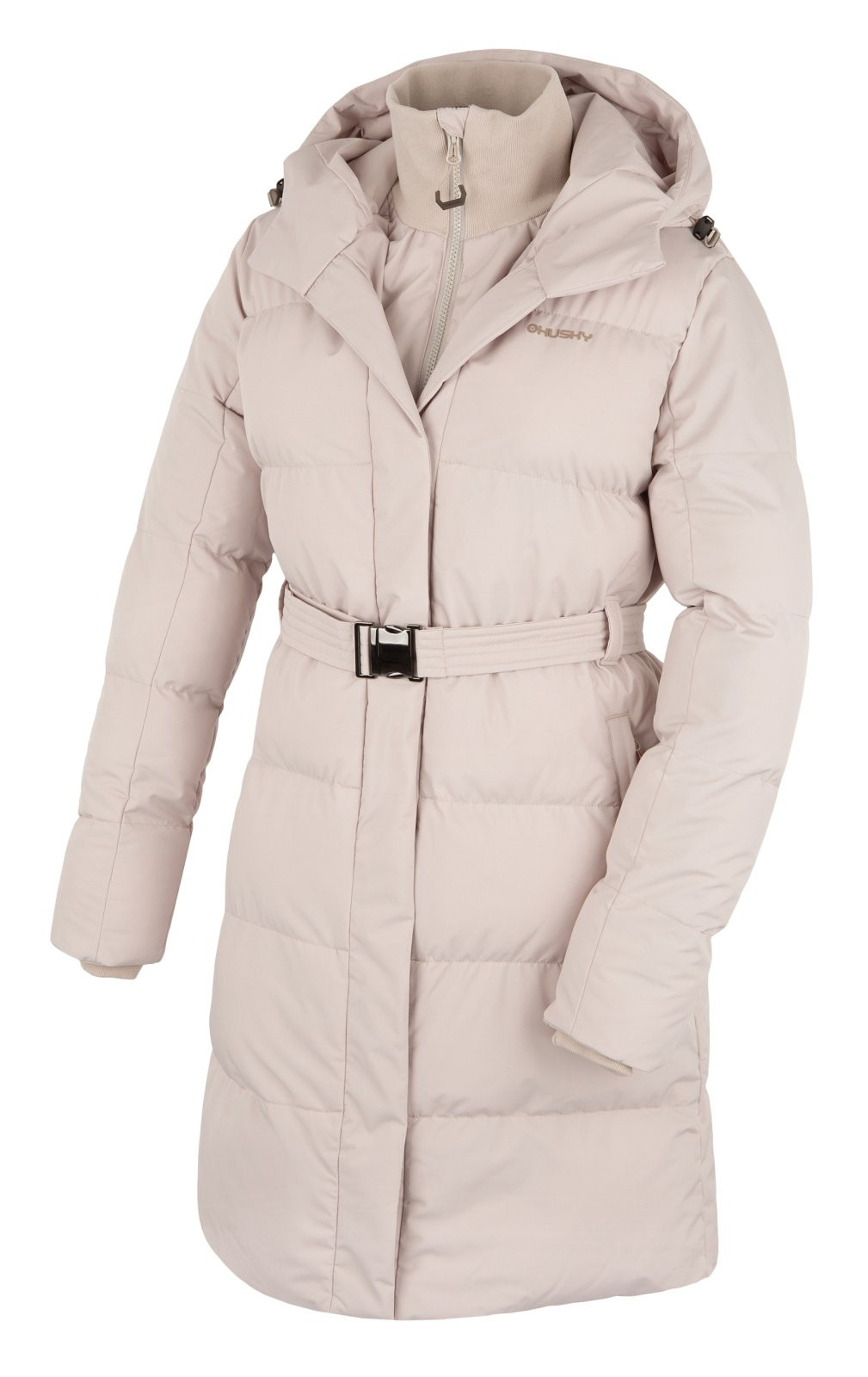 Women's stuffed hardshell coat HUSKY Nerine L beige