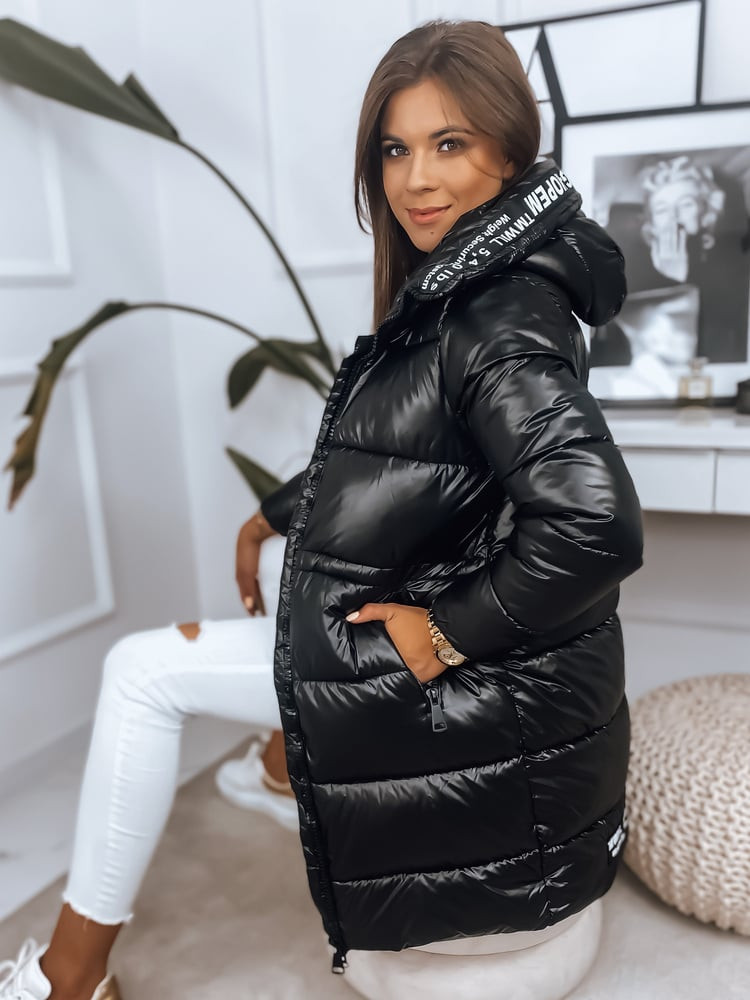 Dámska prešívaná bunda ALINE čierna Dstreet