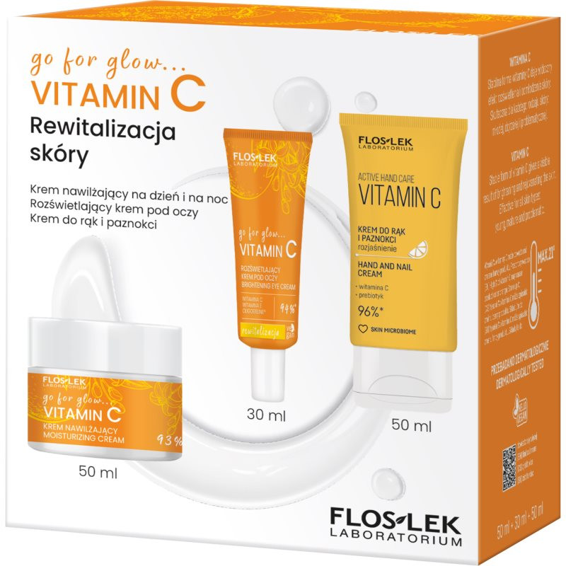 FlosLek Laboratorium Set Hand Set Vitamin C darčeková sada