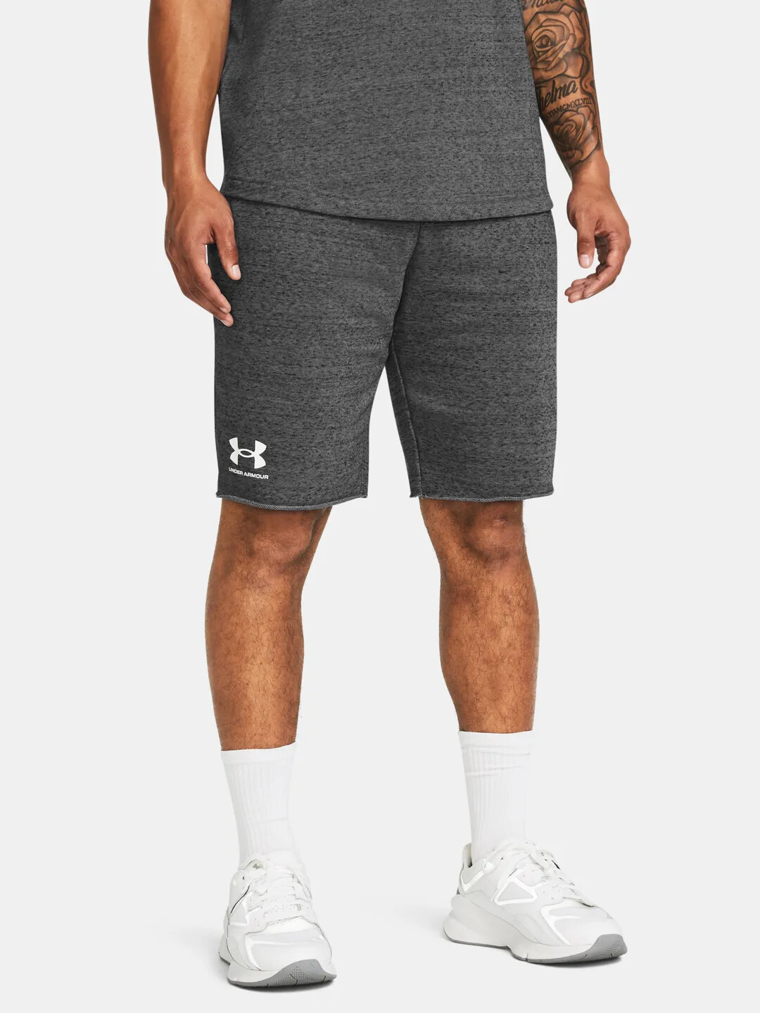 Men's shorts Under Armour Rival Terry Short - dark gray