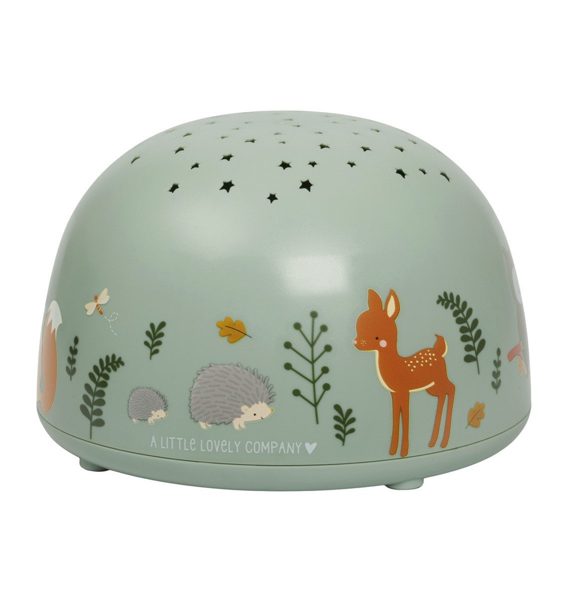 A Little Lovely Company - lampa s projektorom - kamaráti z lesa