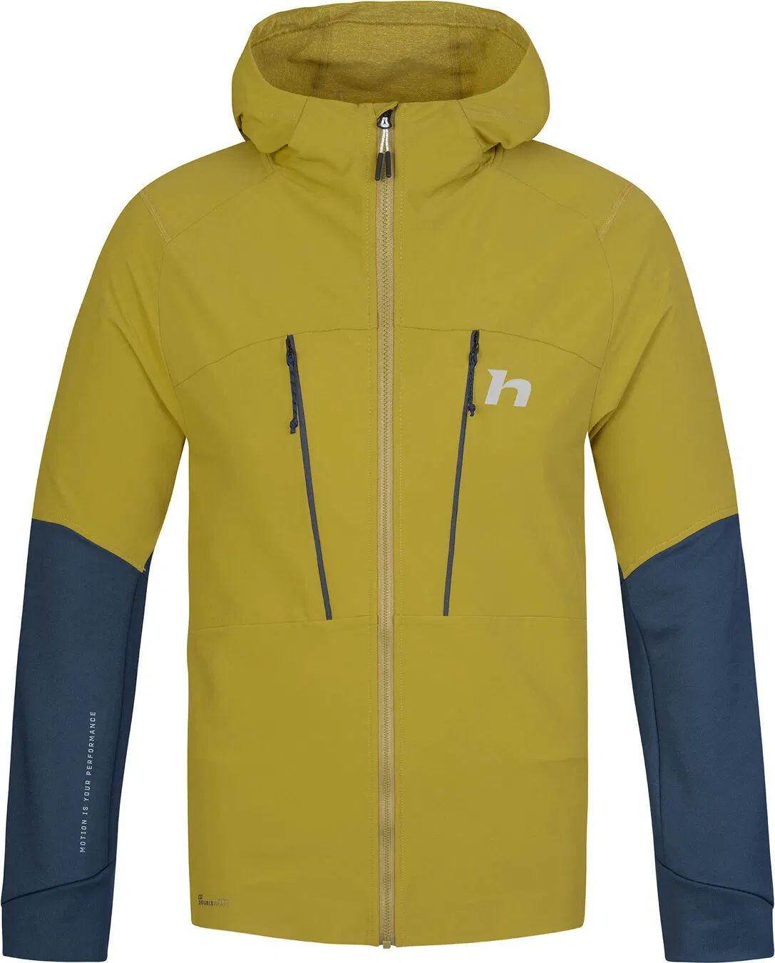 Hannah TRANE HOODY avokádo oil/stratified sea Veľkosť: L
