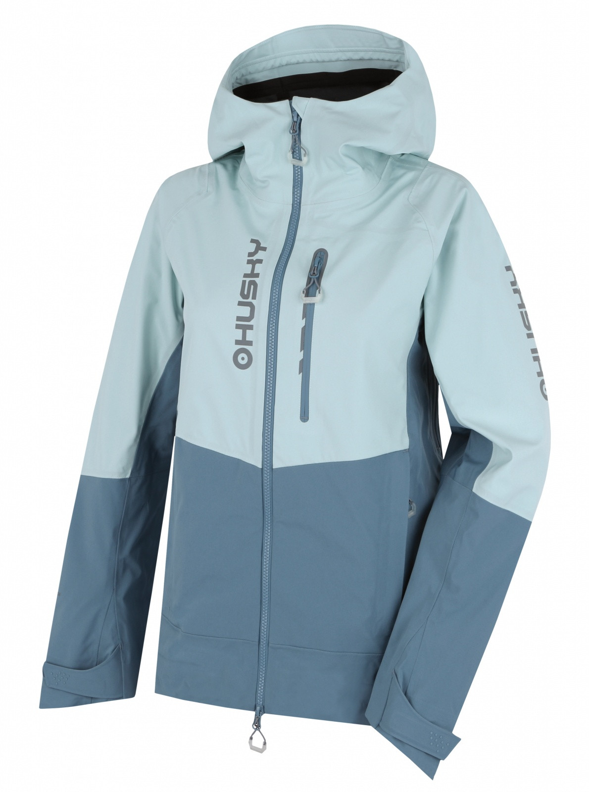 Husky Dámska lyžiarska bunda Nicco L mint/turquoise Veľkosť: L