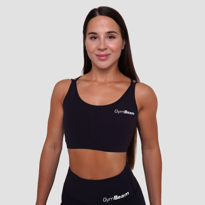 GymBeam Športová podprsenka BEAT Black  XLXL