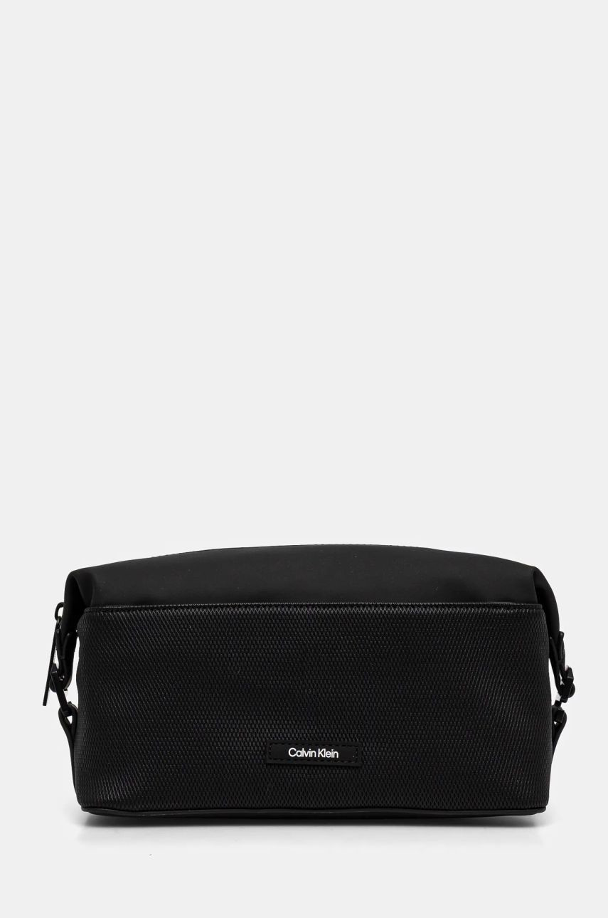 Kozmetická taška Calvin Klein čierna farba, K50K512802