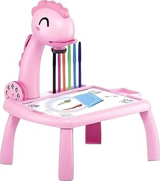 Verk 18290 Projektor na maľovanie s príslušenstvom, ružový