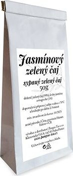 Pangea Tea zelený sypaný čaj Jazmínový, 50 g
