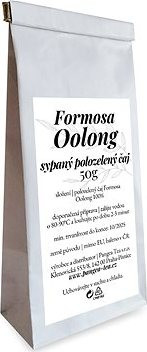 Pangea Tea polozelený sypaný čaj Formosa Oolong 50 g