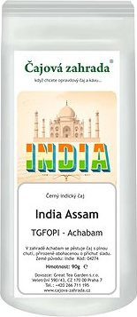 Čajová záhrada India Assam TGFOPI Achabam – čierny čaj, 1000 g