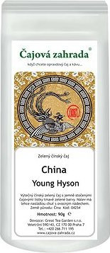 Čajová záhrada – China Young Hyson – zelený čaj, 500 g