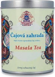 Čajová záhrada – Masala Tea v dóze – ajurvédsky čierny čaj 100 g