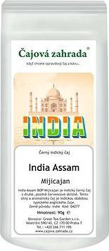 Čajová záhrada India Assam BOP Mijicajan – čierny čaj, 90 g