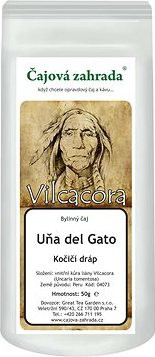 Čajová záhrada Vilcacora – Uňa del Gato – Mačacie pazúr 500 g