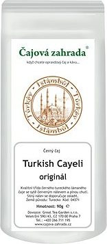 Čajová záhrada Turecký čaj Cayeli – čierny čaj, 1000 g