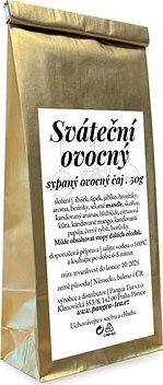 Pangea Tea ovocný sypaný čaj Sviatočný 50 g