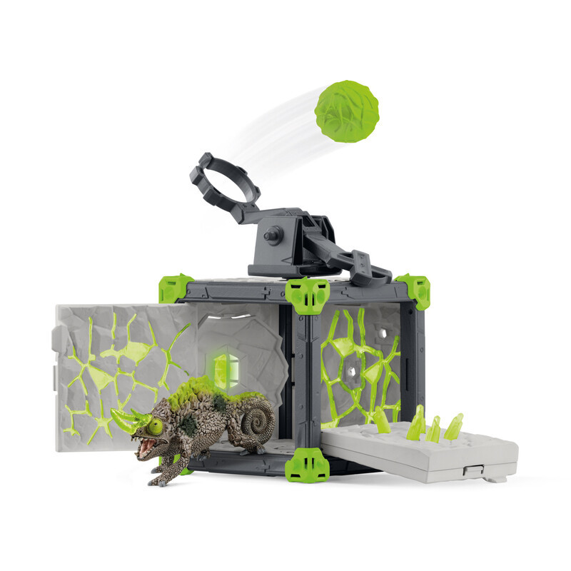 SCHLEICH - Aréna BattleCave kamenného chameleóna
