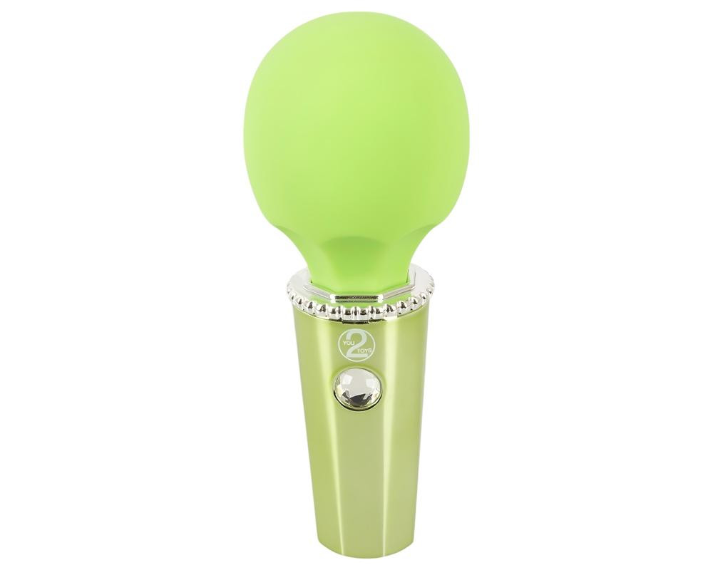 You2Toys Mini Wand - nabíjateľný masážny vibrátor (zelený)