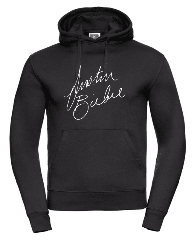 Justin Bieber Signature pánska mikina čierna 2XL