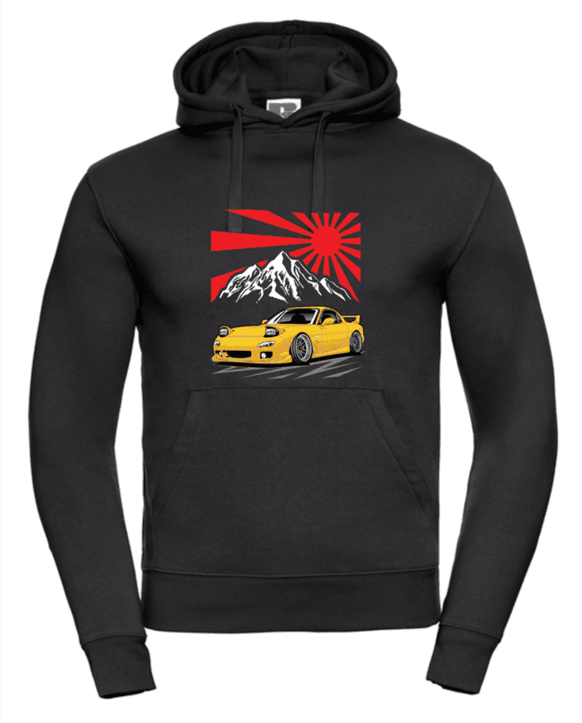 Mazda RX7 FD pánska mikina čierna 2XL