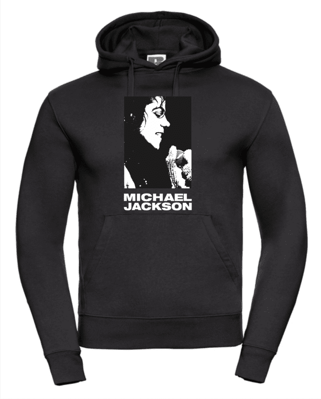 Michael Jackson Face pánska mikina čierna 2XL