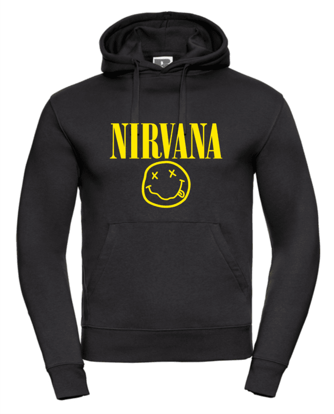 Nirvana 2 pánska mikina čierna 2XL