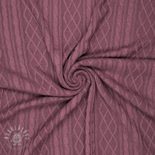 Svetrovina Jacquard CHAIN mauve