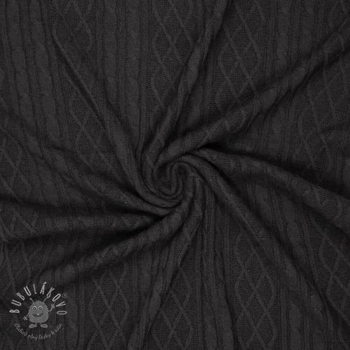 Svetrovina Jacquard CHAIN black