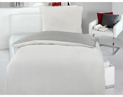 Obliečky Cashmere Touch Wende, béžová/šedá%