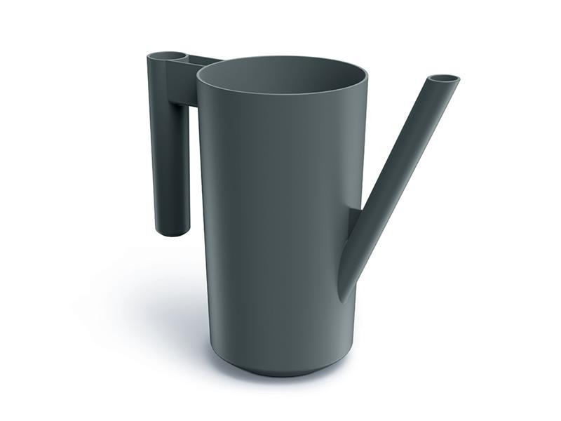 Kanvička izbová TUBO 2l tmavo šedá