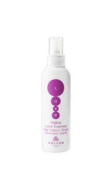 Kallos Love express dryer v spreji na okamžité zaschnutie laku 100ml