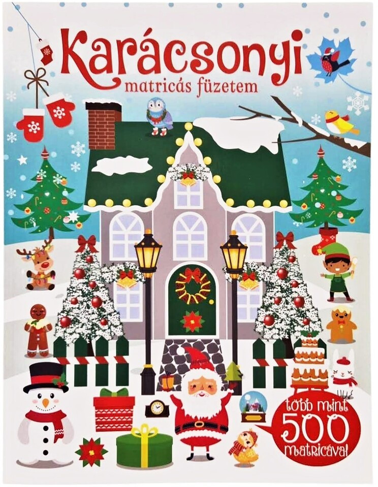 Karácsonyi matricás füzetem (Maďarská verzia))