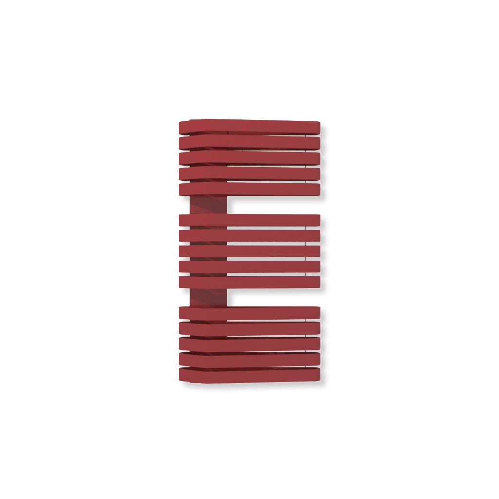 Terma24 Iron S 1120x600 vodný radiátor Metallic Red GD