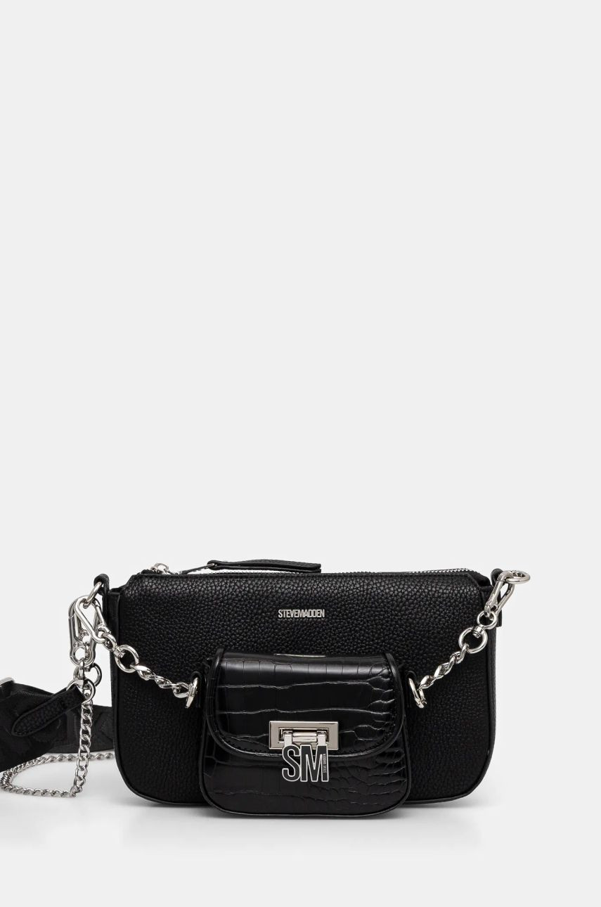 Kabelka Steve Madden Bnaim čierna farba, SM13001550