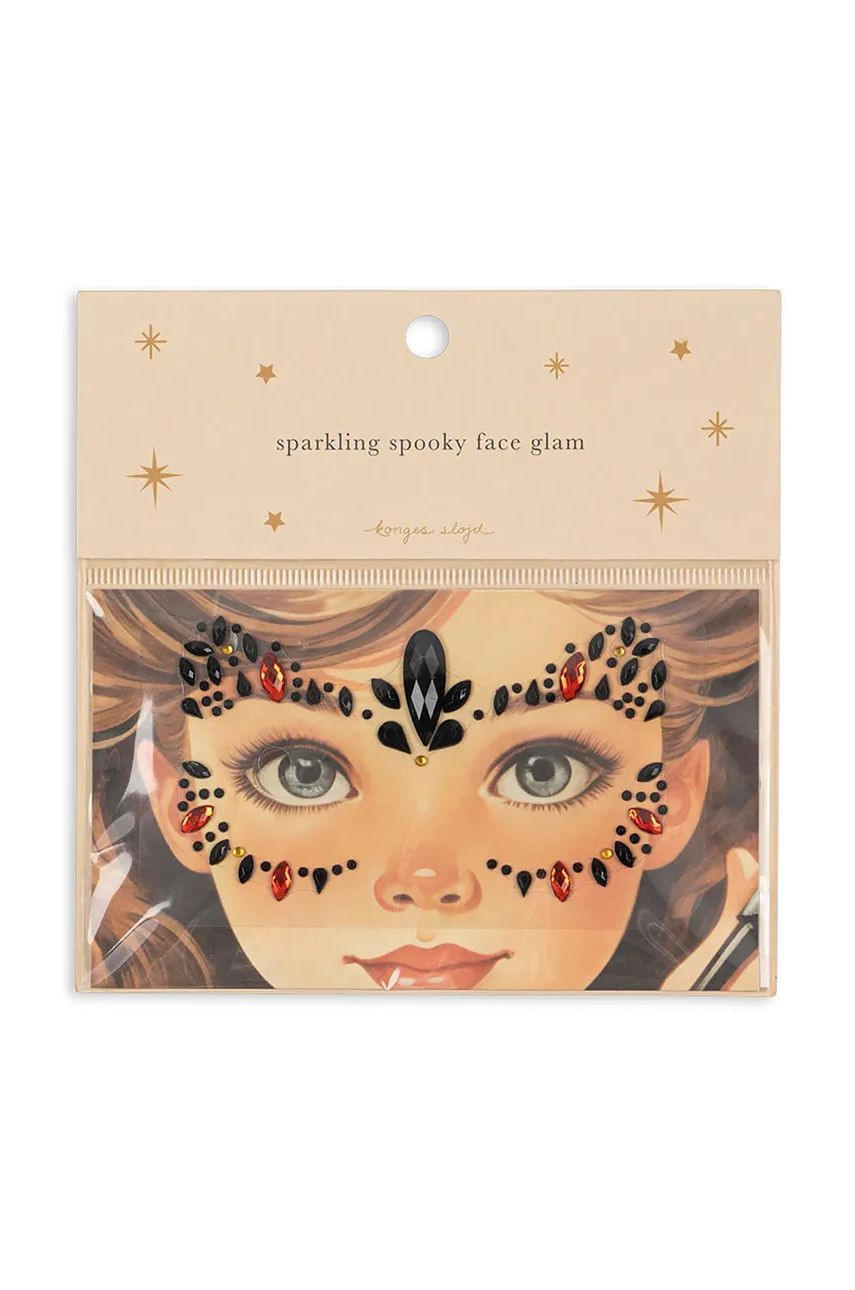 Nálepky na tvár Konges Sløjd HALLOWEEN FACE JEWELS KS102198