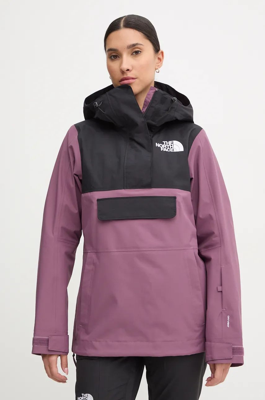 Bunda The North Face Driftview ružová farba, NF0A82W144O1