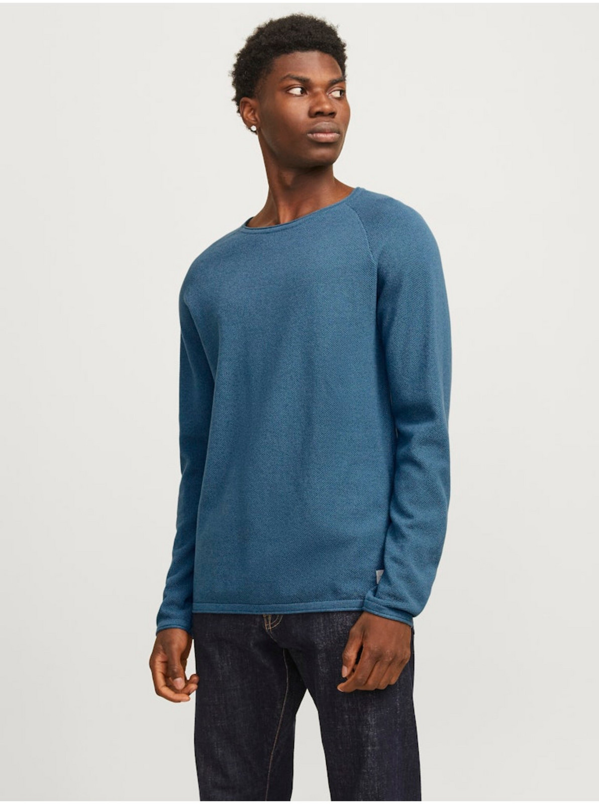 Modrý pánsky sveter Jack & Jones Hill